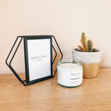 Black Hexagon Frame